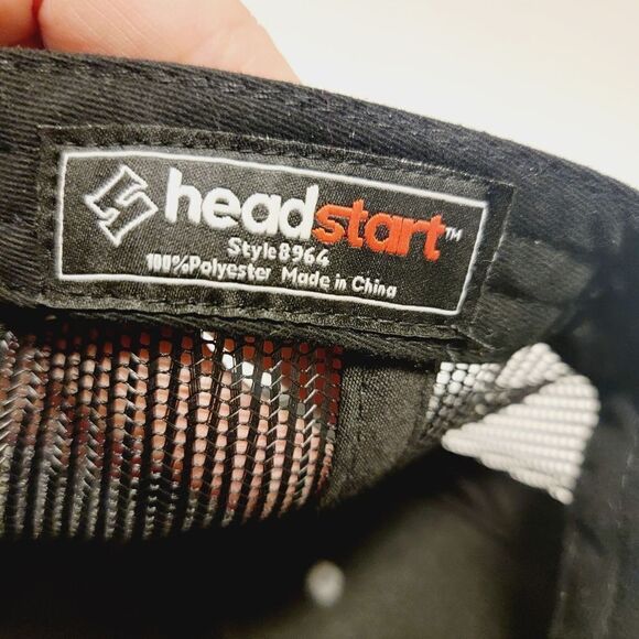 Peloton Gray Black Knit Snapback Cap Adjustable O/S - Picture 7 of 7